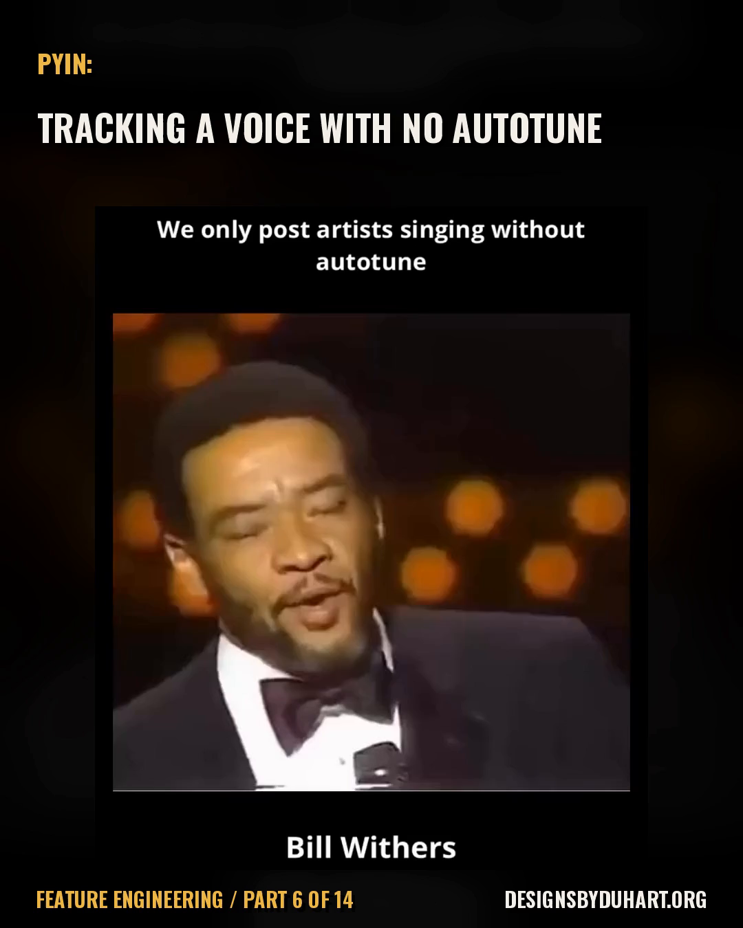 Opening frame of the video: Pitch Tracking With pYIN: From 24 Seconds to 2.2 Per Song